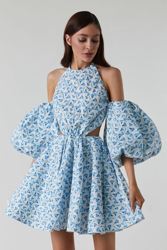 Cotton Cut-Out Dress