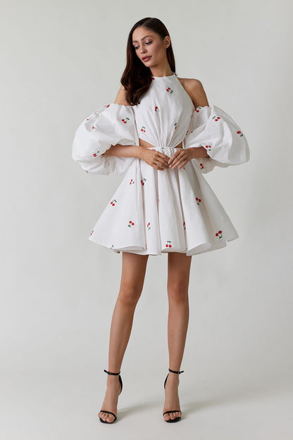 Cotton Cut-Out Dress