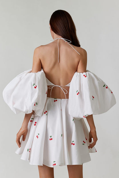 Cotton Cut-Out Dress