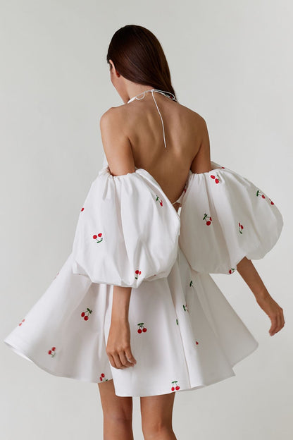 Cotton Cut-Out Dress