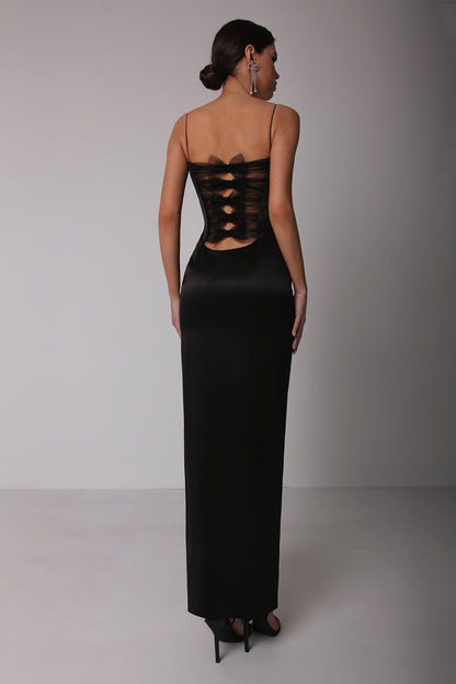 Bodycon Drape Maxi