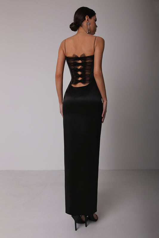 Bodycon Drape Maxi