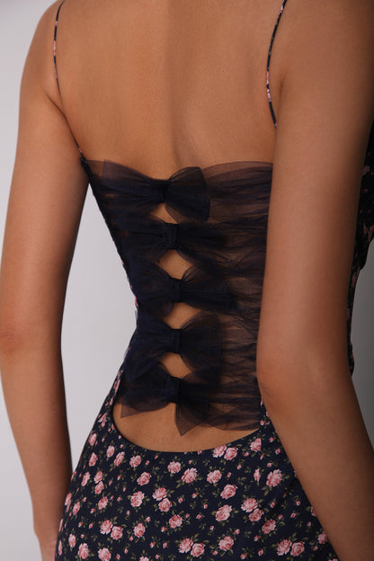 Bodycon Drape Maxi