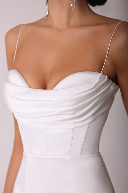 Bodycon Drape Maxi
