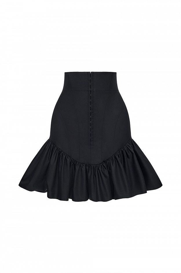 Ruffled Mini Skirt