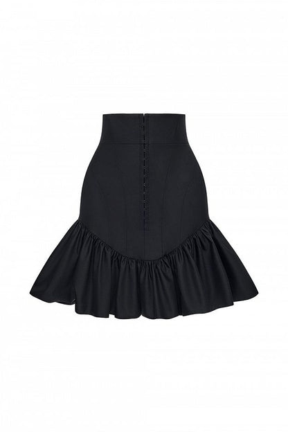 Ruffled Mini Skirt