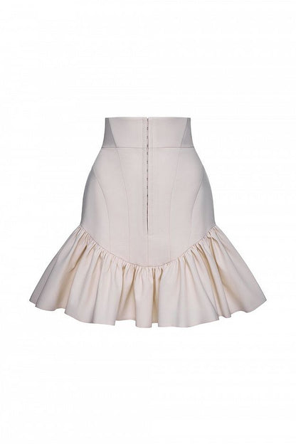 Ruffled Mini Skirt