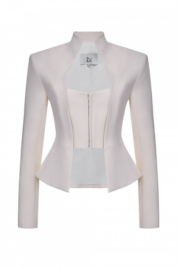 Fitted Peplum Blazer