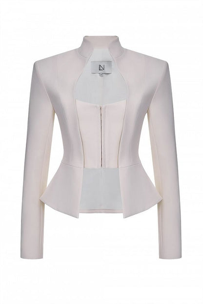 Fitted Peplum Blazer