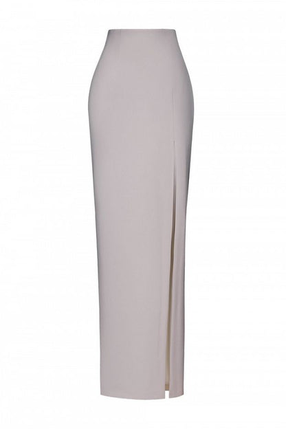 High-Slit Maxi Skirt