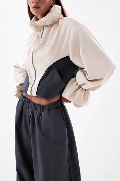 Relaxed-Fit Pants with Elastic Waist