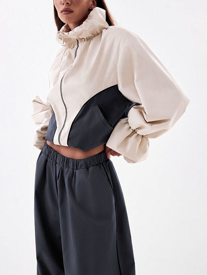 Relaxed-Fit Pants with Elastic Waist