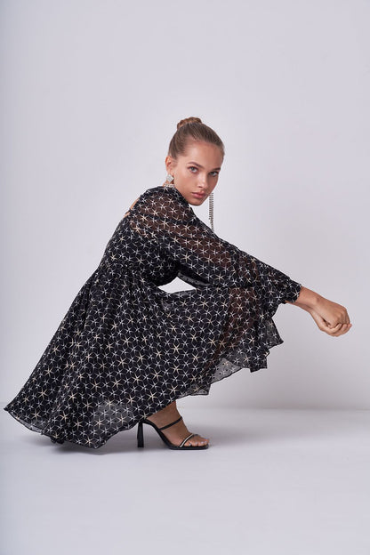 Babydoll chiffon dress