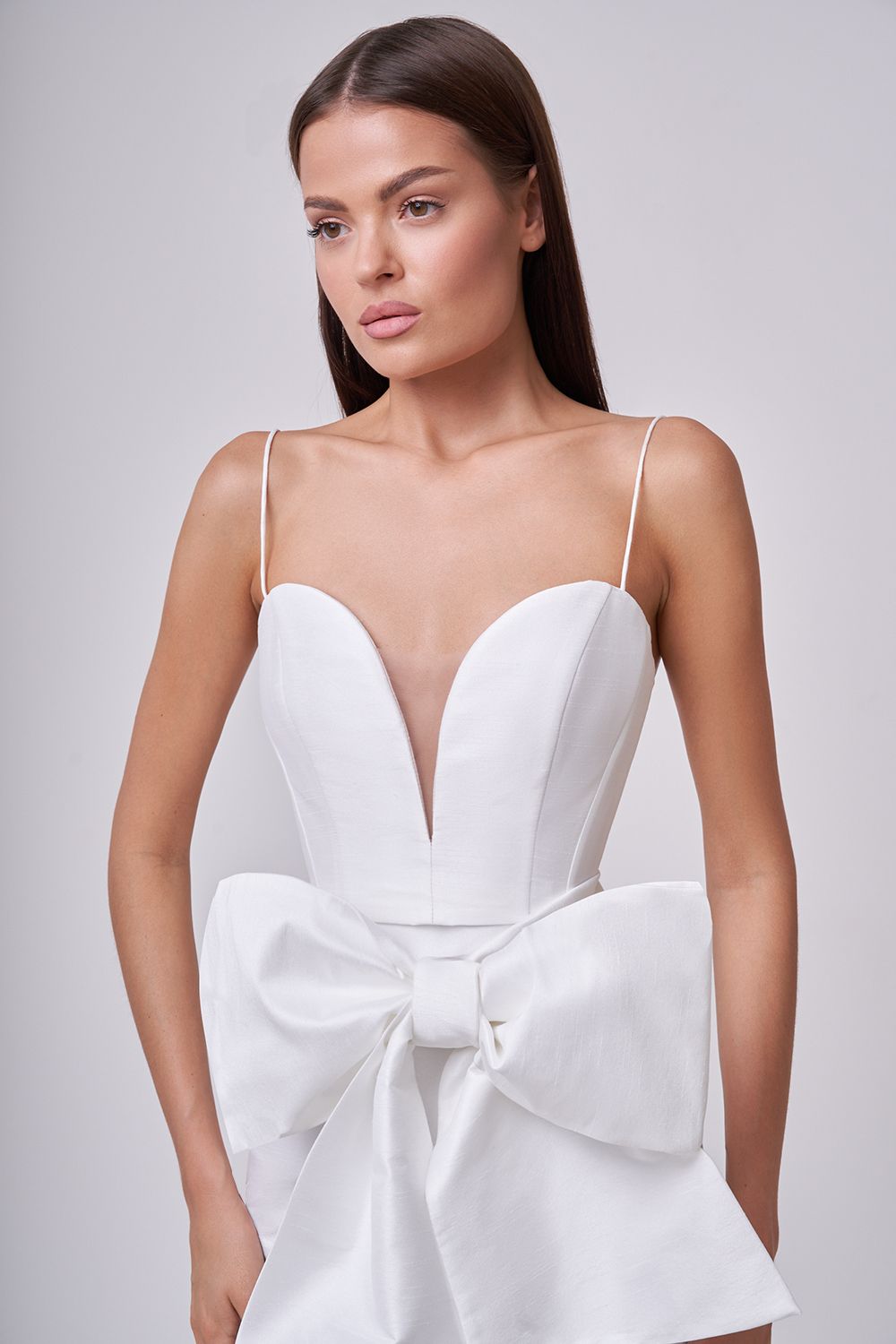 Heart neck top