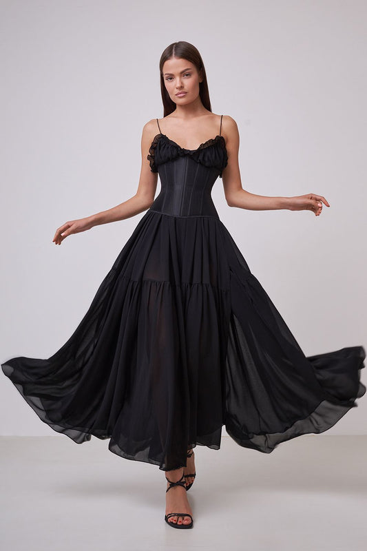 Strappy Midi Dress