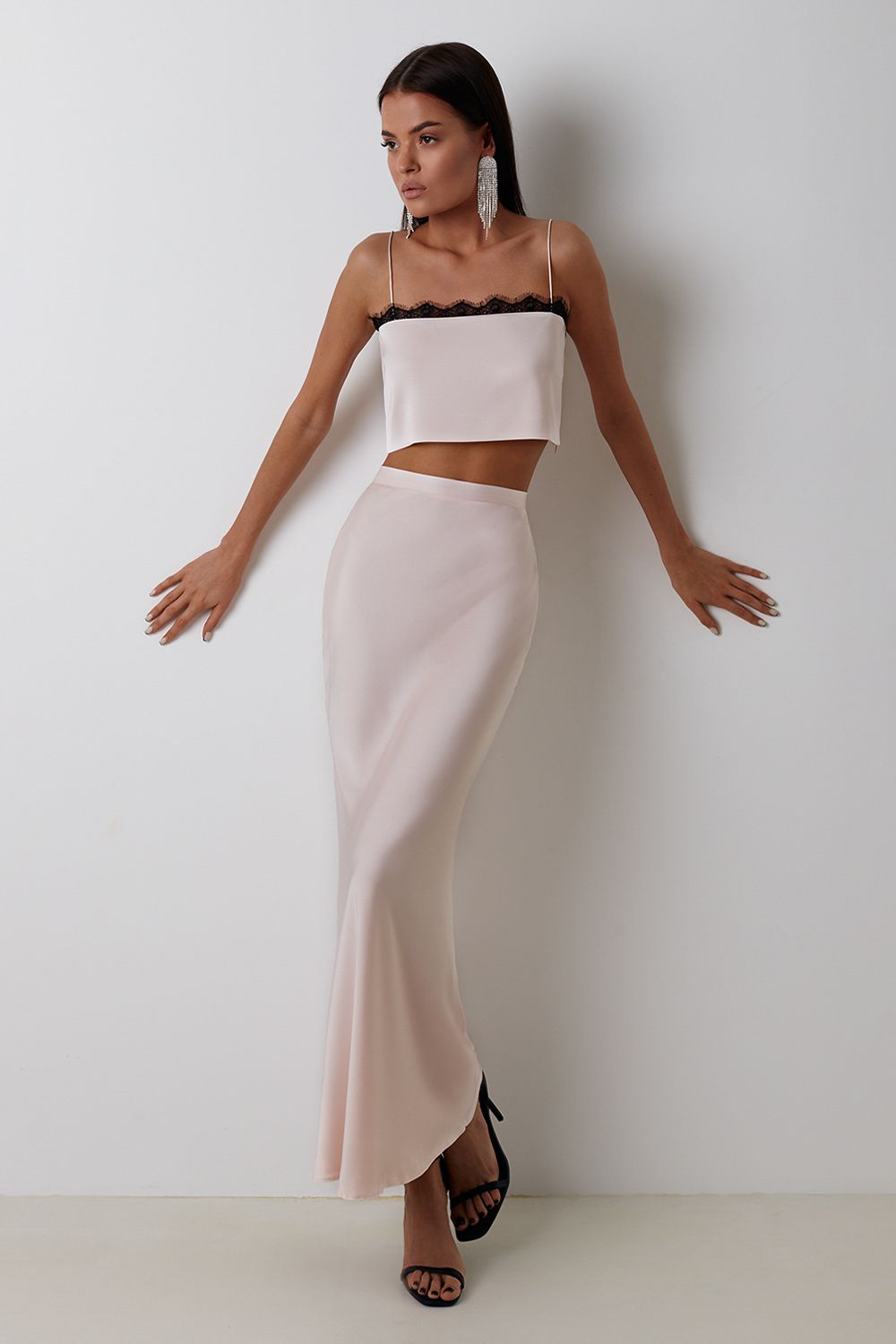 Chiffon suit