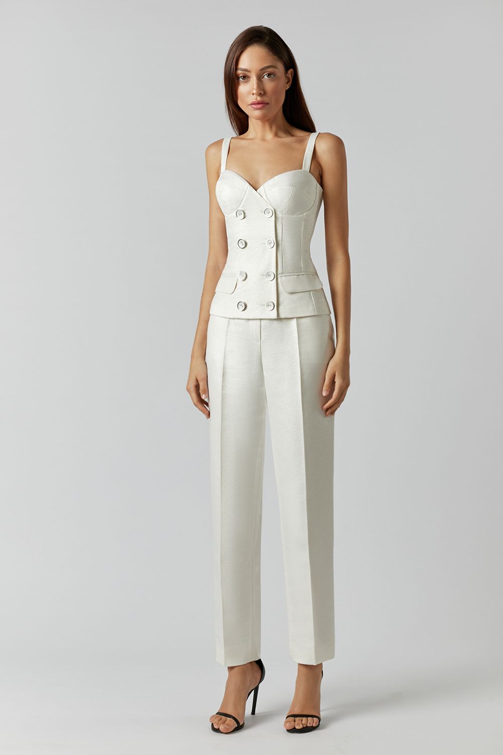 Straight-leg trousers