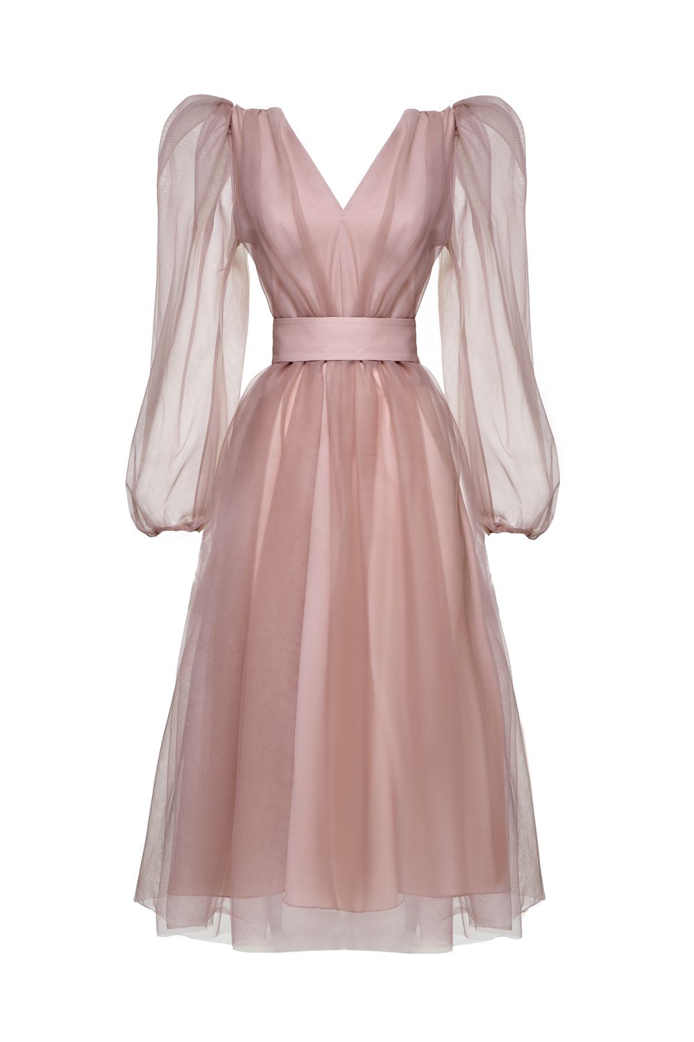 Airy mesh dress