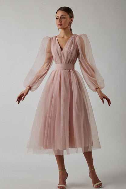 Airy mesh dress