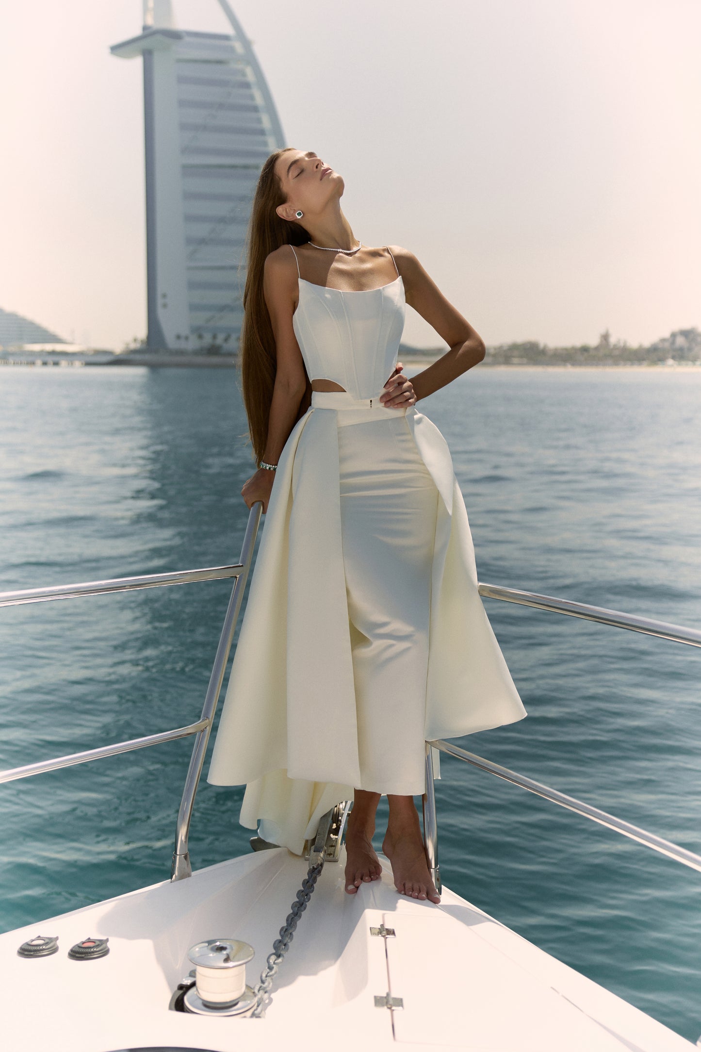 Transformative Silk Overskirt