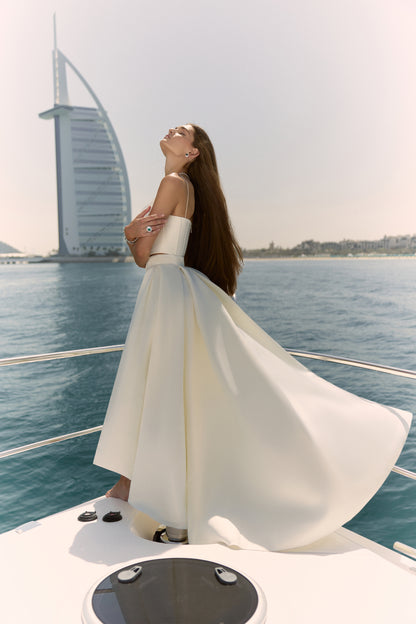 Transformative Silk Overskirt